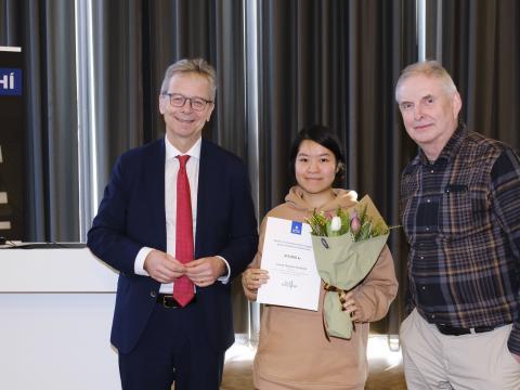 Yiming Yang Jónatansdóttir, doktorsnemi: Skimun á hrifilnæmum sykurrofshindrum gegn krabbameini. 