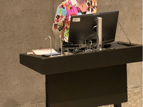 Arna Hauksdóttir, prófessor var fundarstjóri